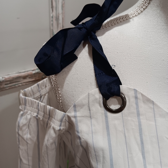 Ultra Flirt cotton ribbon shoulder ties , S/M ,  ultra cotton, NWT - Picture 3 of 5